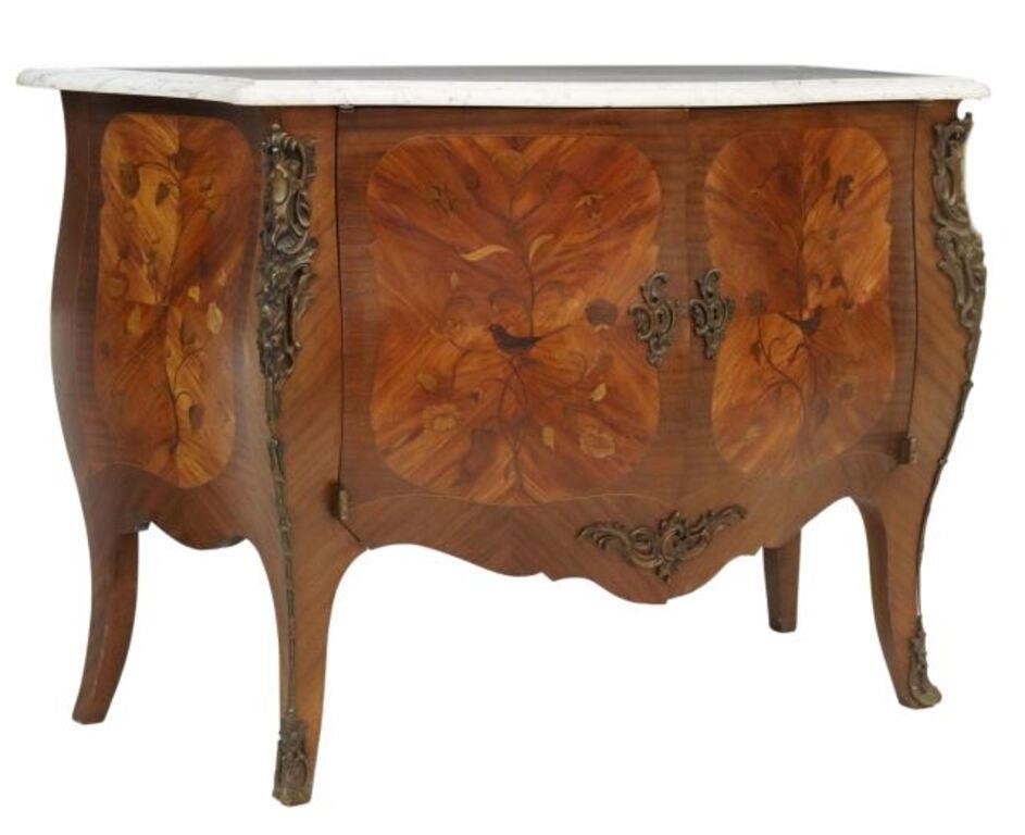 FRENCH LOUIS XV STYLE MARBLE TOP 3560d7