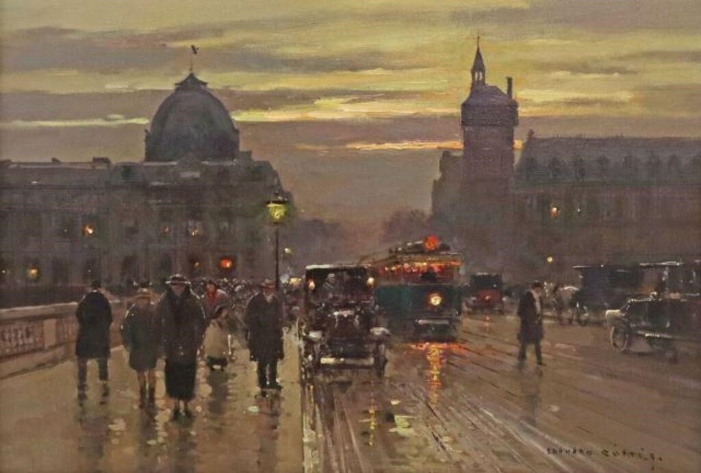 EDOUARD CORTES 1882 1969 PONT 35610f