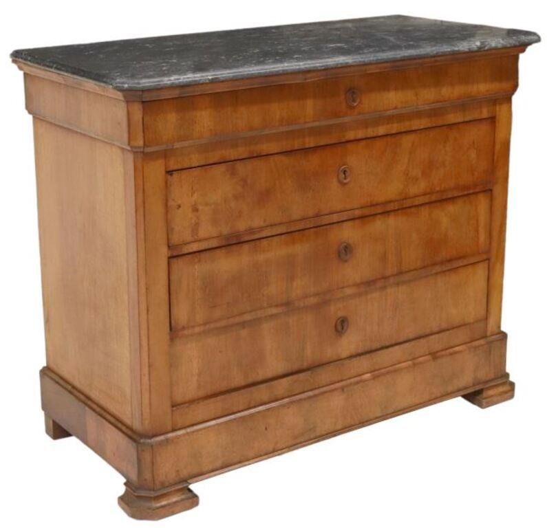 FRENCH LOUIS PHILIPPE MARBLE TOP 35618b