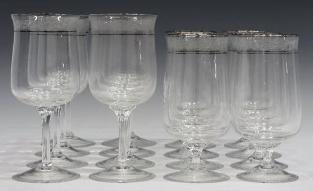  16 LENOX MOONSPUN CRYSTAL STEMWARE 3561c2