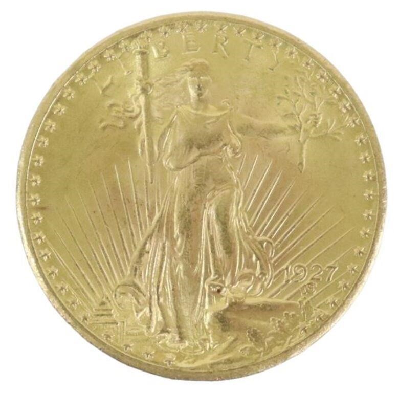 US 1927 ST GAUDENS DOUBLE EAGLE 356242