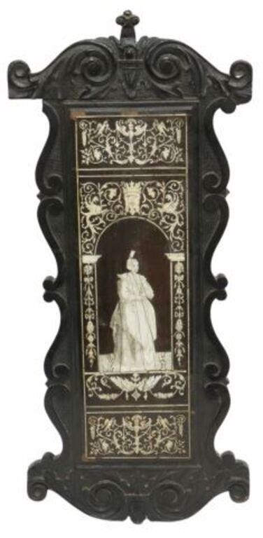 RENAISSANCE REVIVAL INLAID EBONIZED