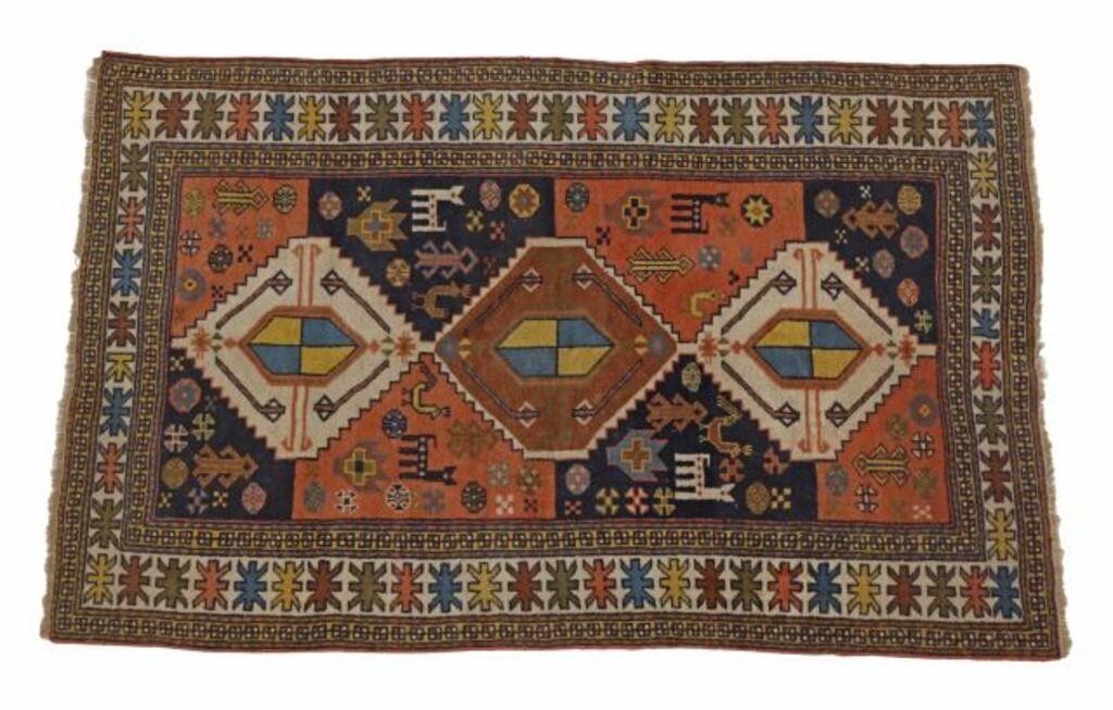 HAND-TIED TURKISH KAZAK STYLE RUG,