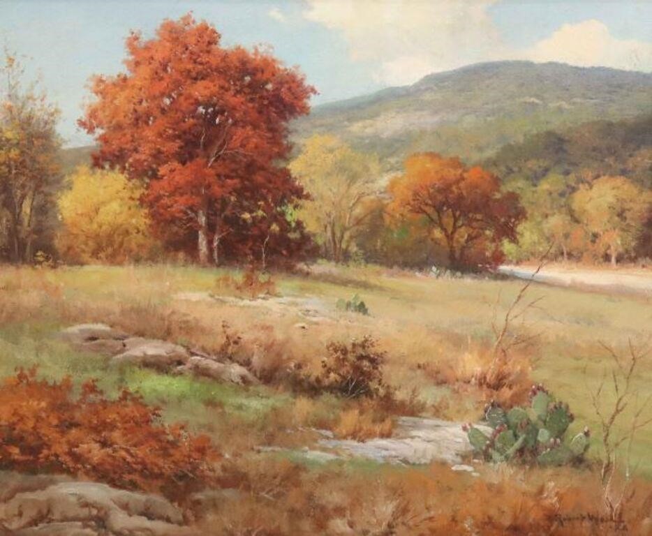 ROBERT WOOD (1889-1979) A TEXAS AUTUMN