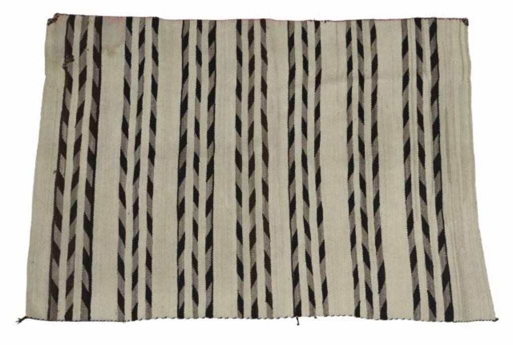 NAVAJO CHINLE BANDED WOVEN RUG,