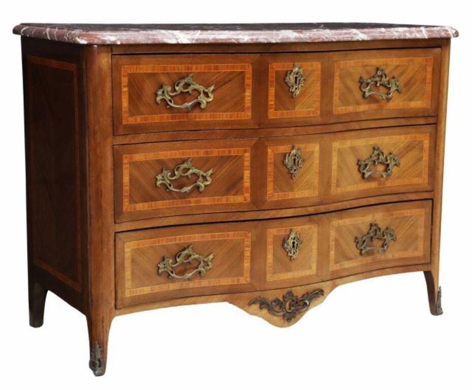 FRENCH LOUIS XV STYLE MARBLE TOP 356338