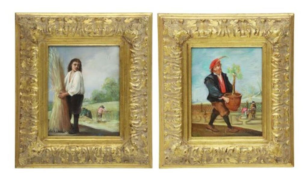 (2) AFTER DAVID TENIERS YOUNGER SEASONS