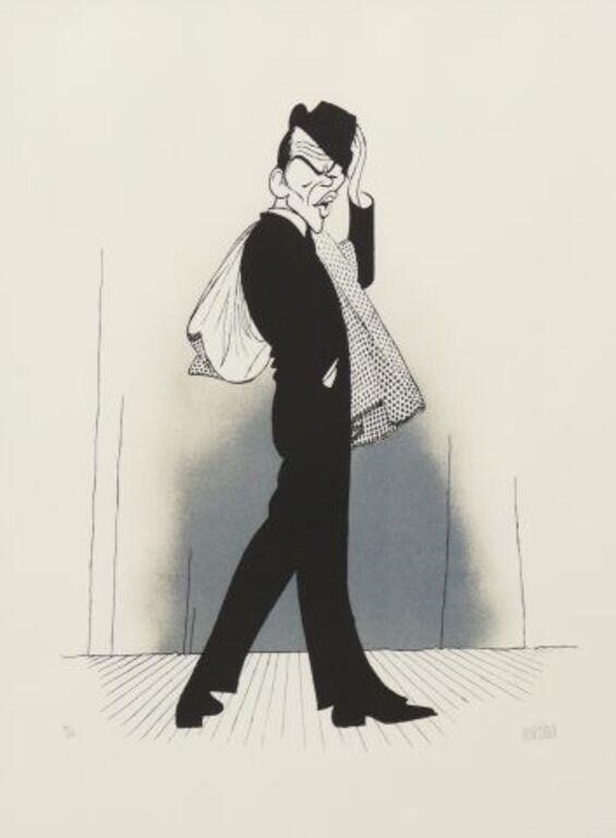 HIRSCHFELD (1903-2003) FRANK SINATRA