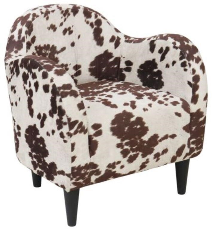 CONTEMPORARY COW HIDE PRINT CLUB 3564eb