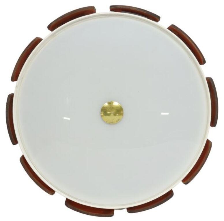 MID-CENTURY MODERN FLUSH MOUNT