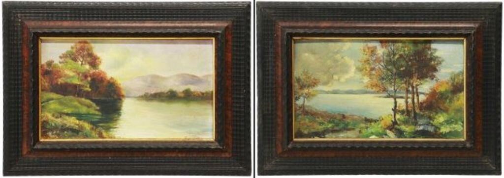 (2) OIL ON PANEL PAINTINGS IN FLEMISH