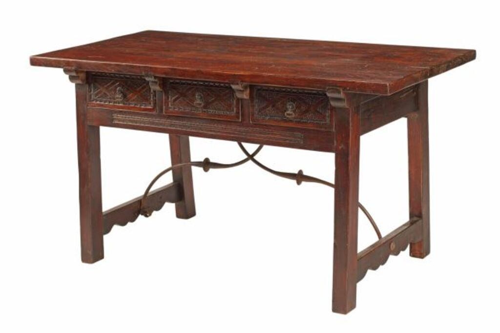 BAROQUE STYLE TRESTLE TABLEBaroque