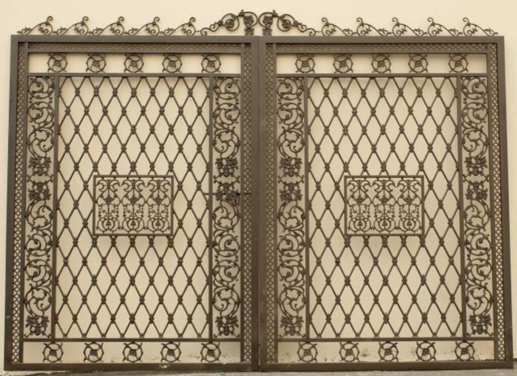 (2) ARCHITECTURAL WROUGHT IRON