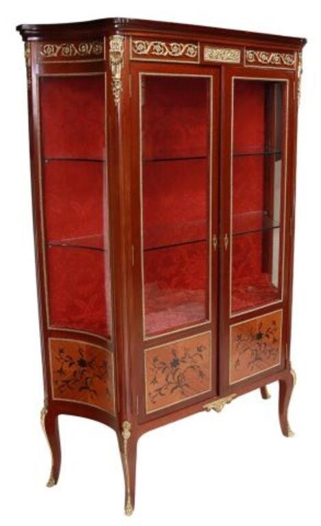 LOUIS XV STYLE MAHOGANY MARQUETRY 35660d