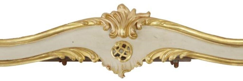 LOUIS XV STYLE PARCEL GILT PAINTED 356642