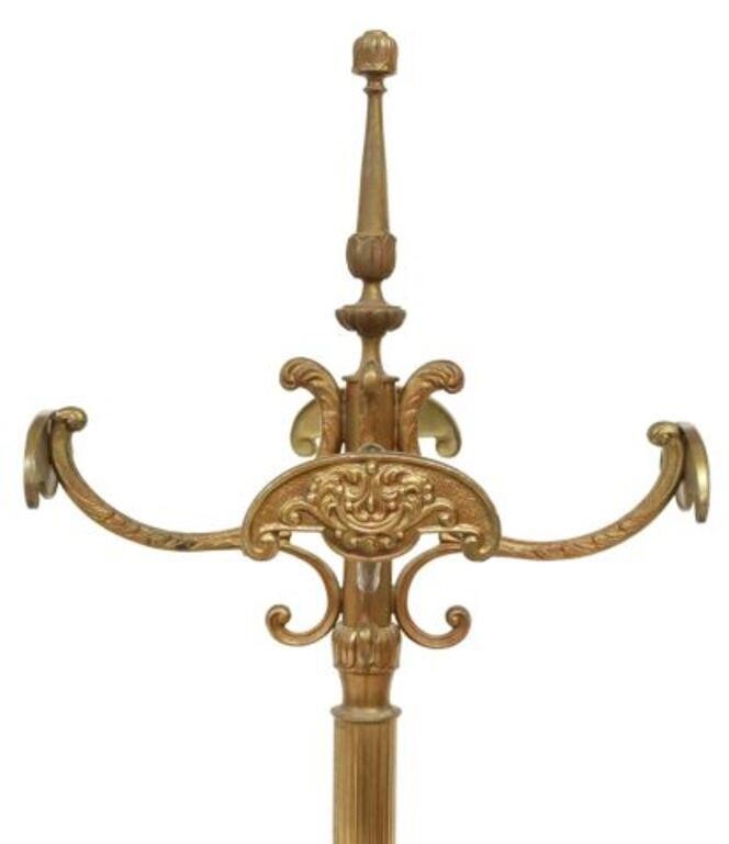 ITALIAN GILT METAL STANDING HALL