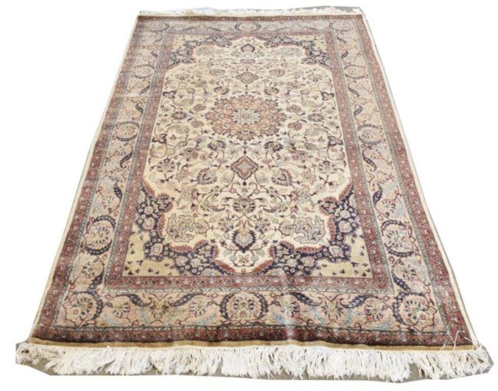 HAND TIED PAKISTANI TABRIZ RUG  3567de