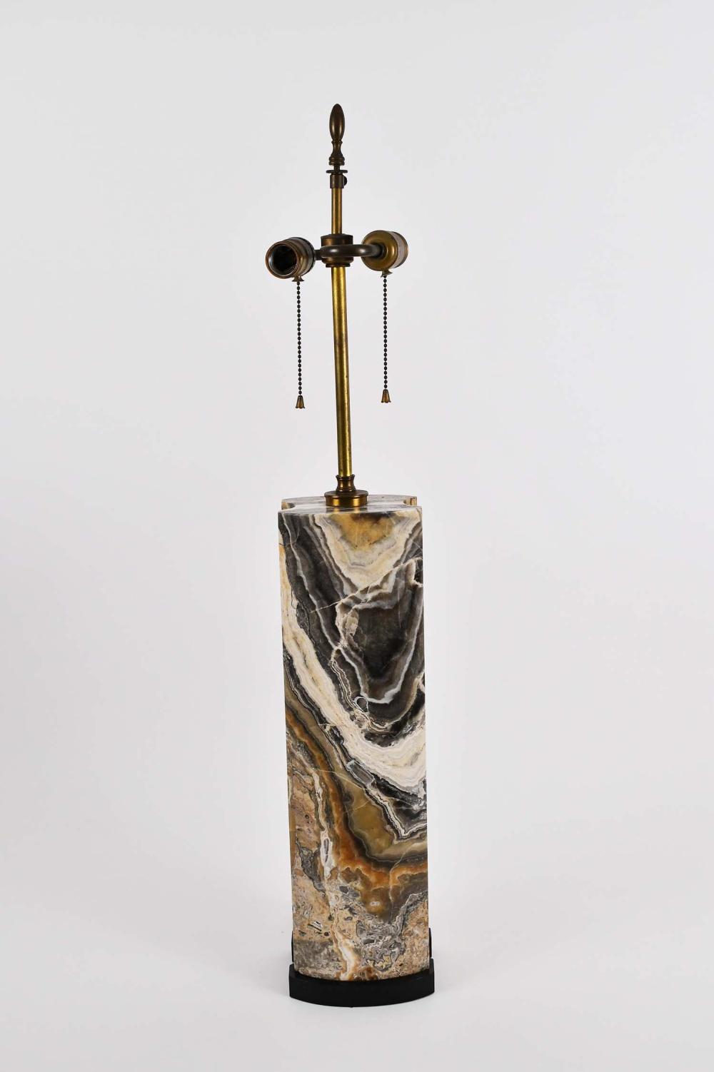 MODERNIST COMPOSITE MARBLE AND