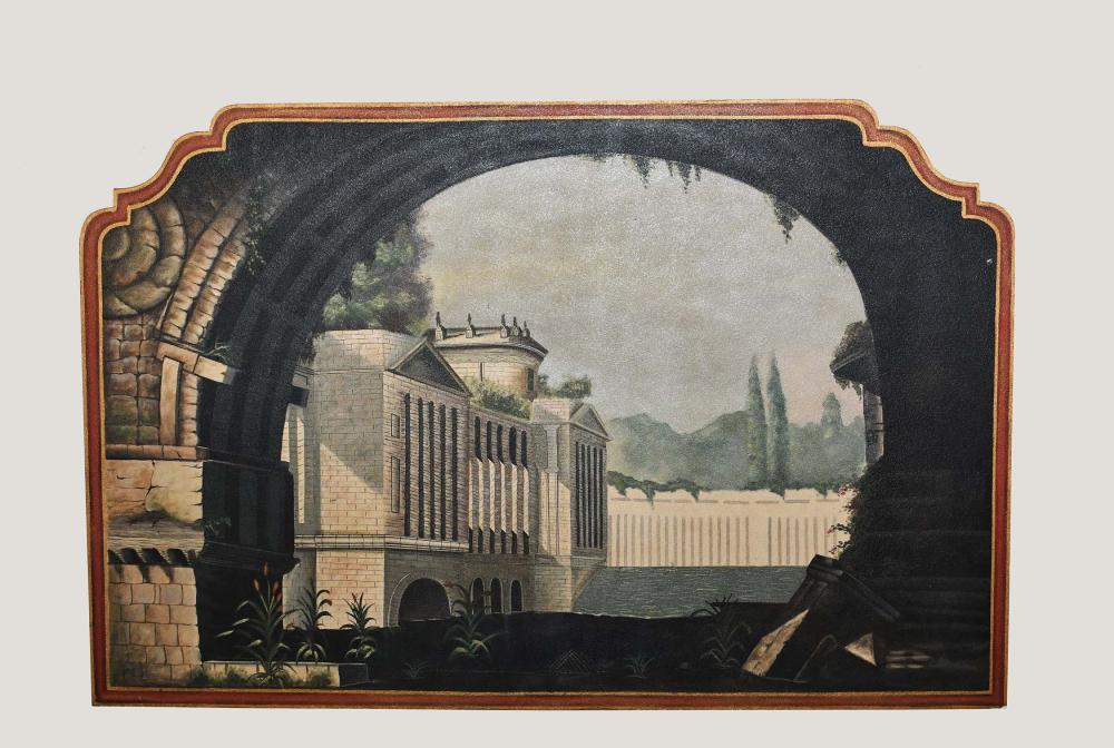 ROMAN STYLE PAINTED CAPRICCIO PANELRectangular 35417f