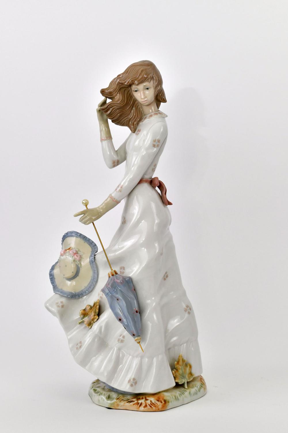 ZAPHIN PORCELAIN FIGURE OF A LADYSigned  3541f8