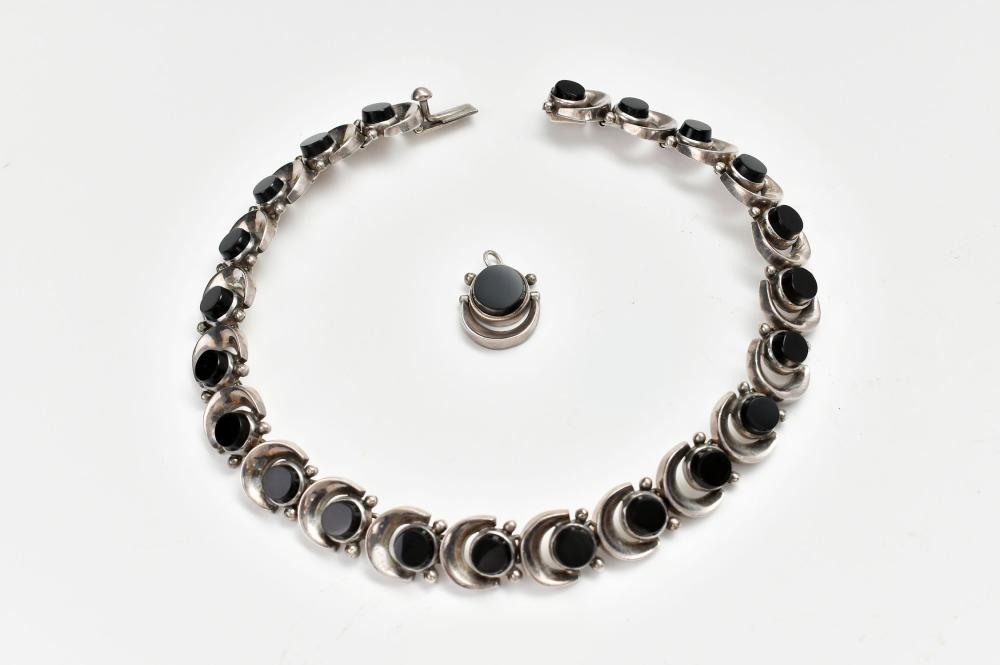 MEXICAN STERLING SILVER ONYX 354215