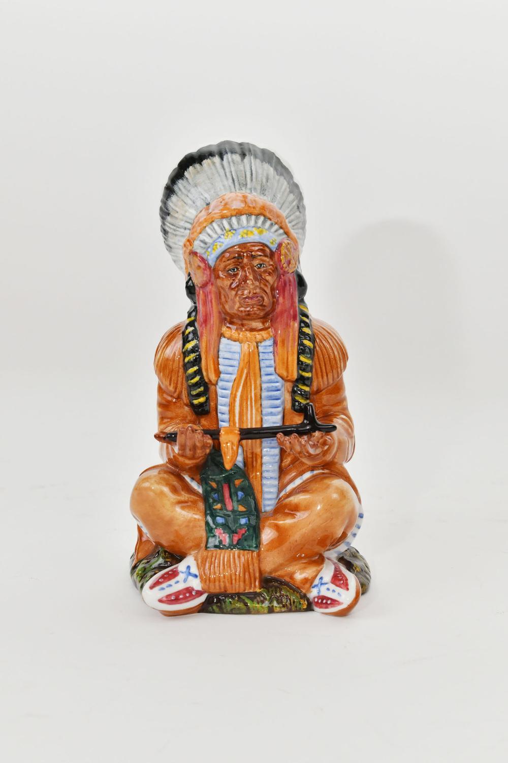 ROYAL DOULTON PORCELAIN INDIAN