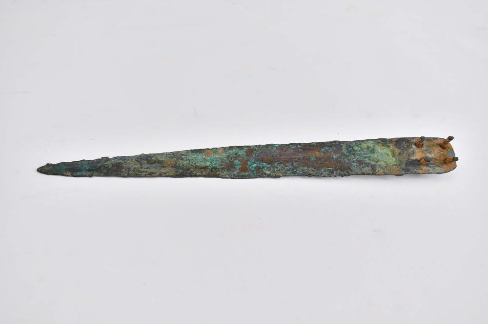 LATE BRONZE AGE BRONZE KNIFE BLADE 3542eb