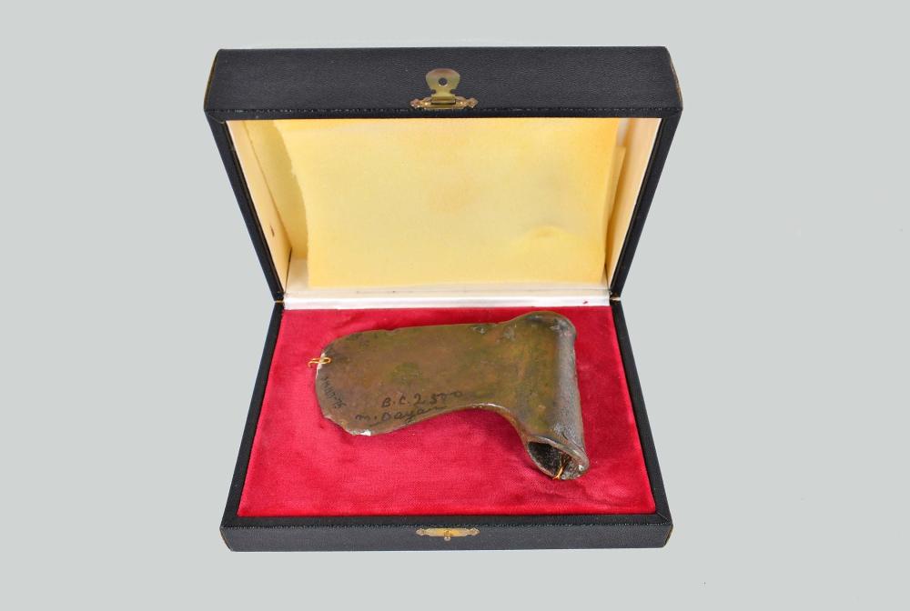 CANAANITE BRONZE AXE HEADLate Bronze 3542ec