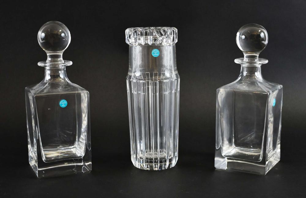 THREE TIFFANY CO COLORLESS GLASS 354372