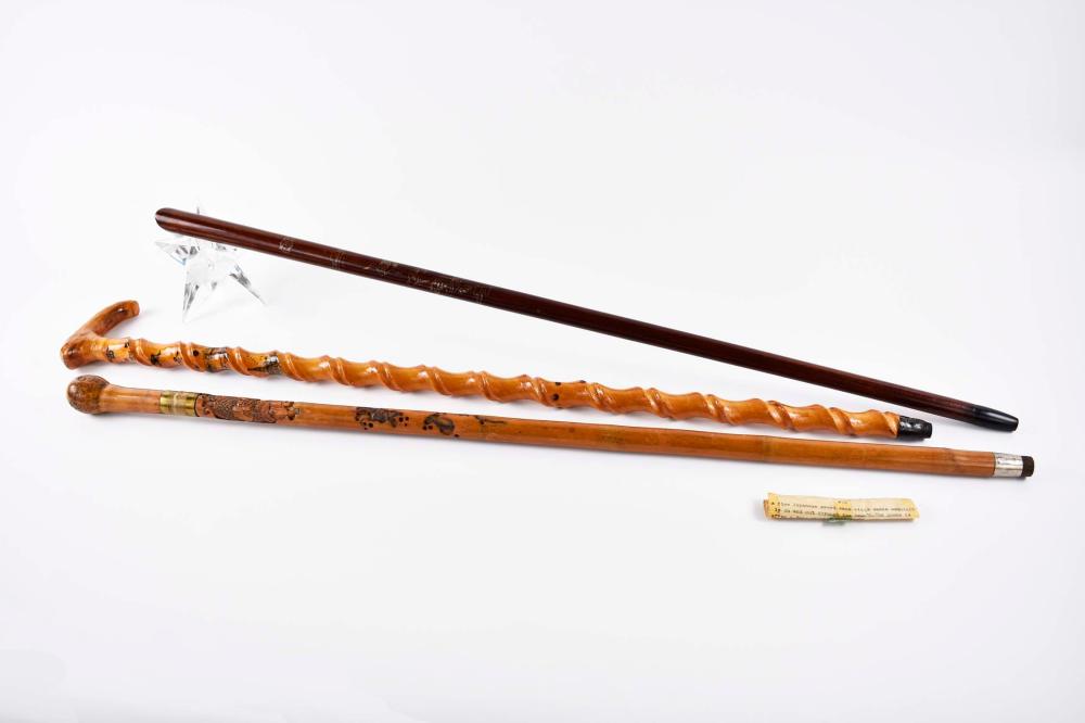 ASIAN BAMBOO METAMORPHIC SWORD CANE