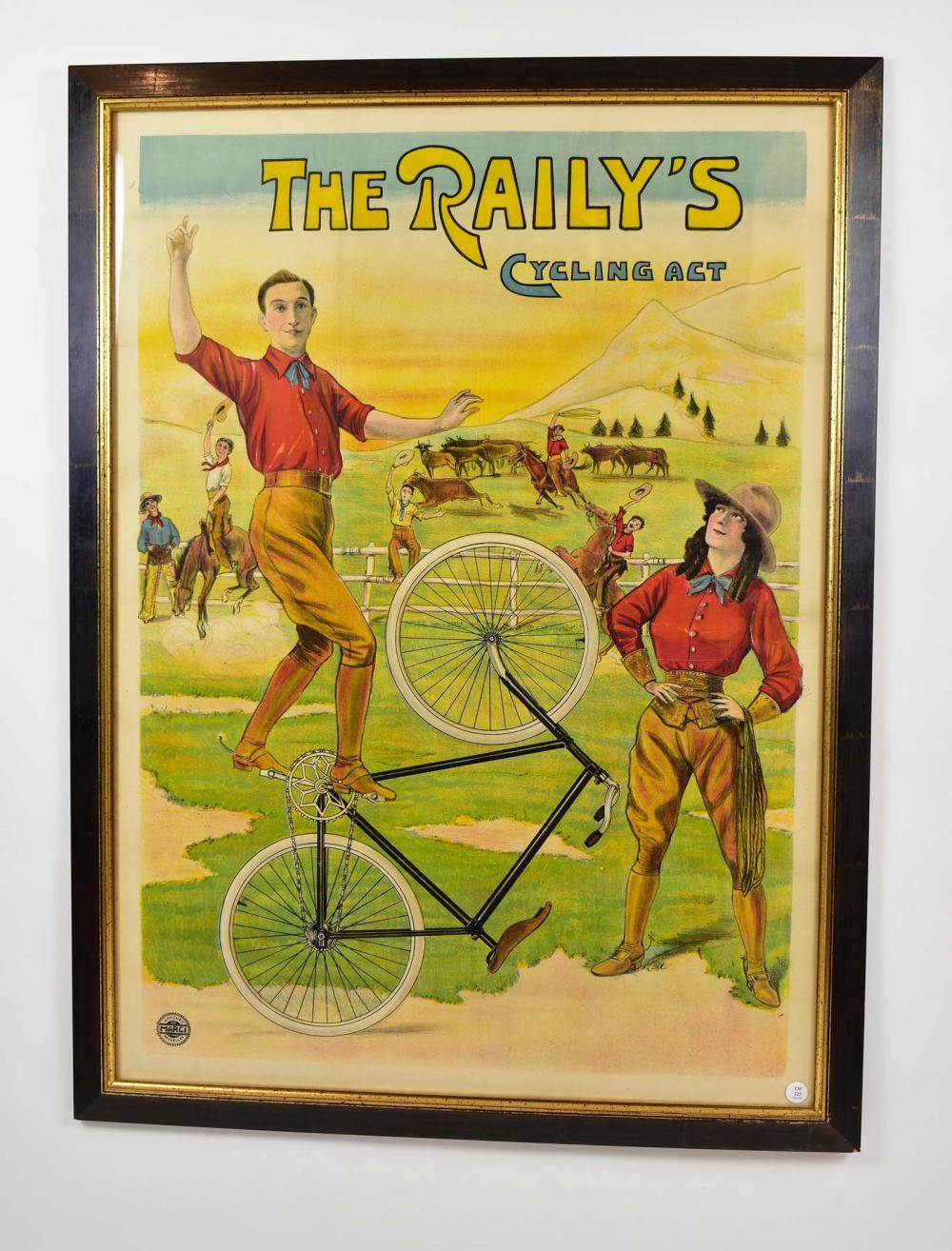 THE RAILYS CYCLING ACT COLOR POSTERLate