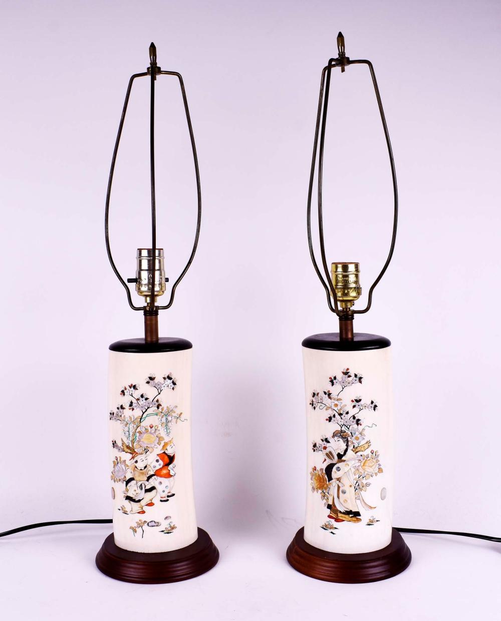 PAIR OF JAPANESE SHIBIYAMA VASES,