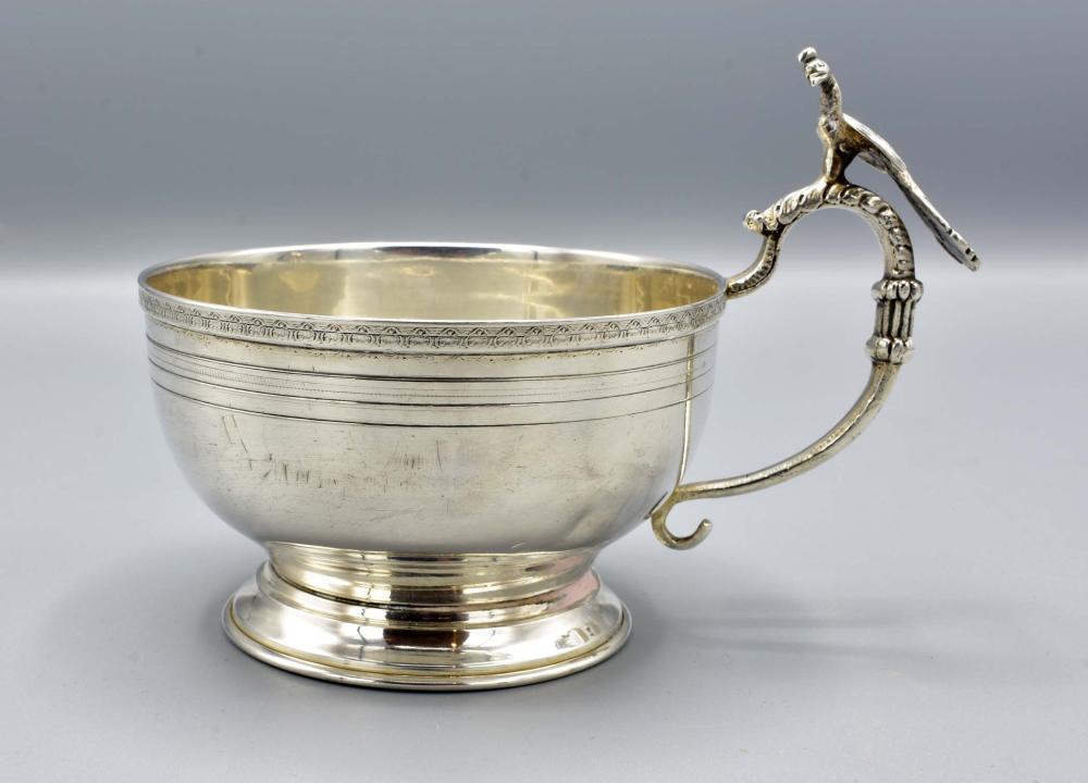 PERSIAN SILVER LARGE FOOTED CUP 354587