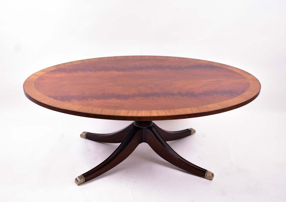 GEORGE III STTYLE INLAID MAHOGANY 3545b9