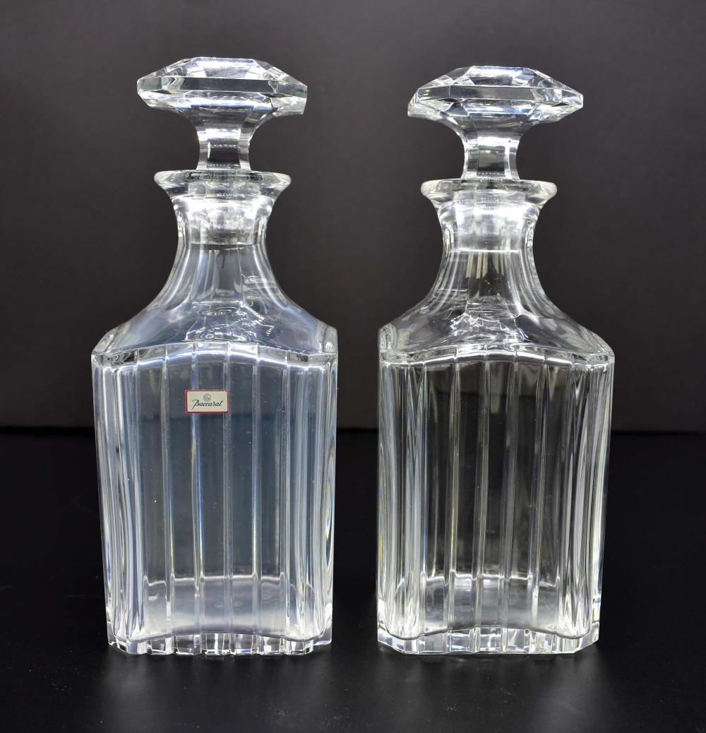 PAIR OF BACCARAT HARMONIE GLASS