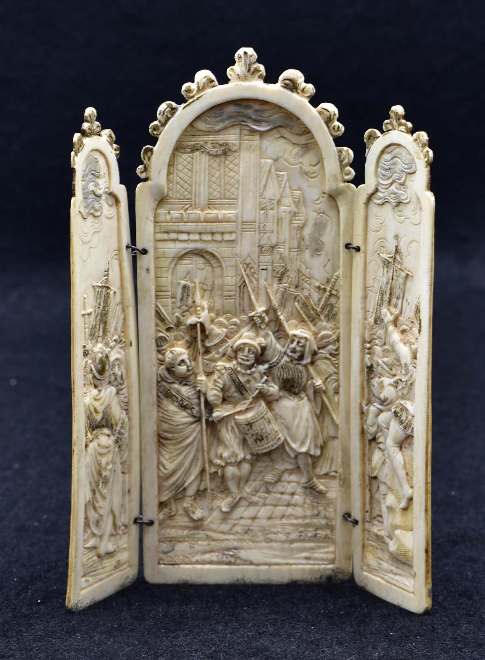 CONTINENTAL STATIONS OF THE CROSS TRIPTYCH19th
