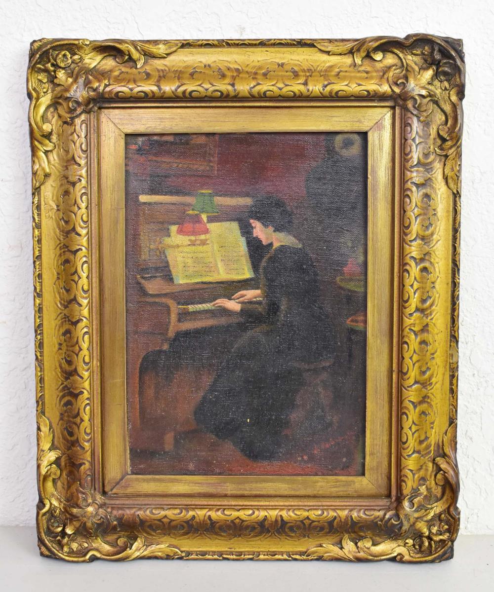 EUROPEAN SCHOOL (20TH CENTURY) PAINTINGWoman