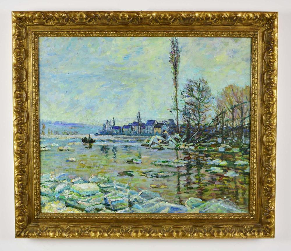 20TH CENTURY OIL ON CANVAS PAINTINGImpressionist 354619