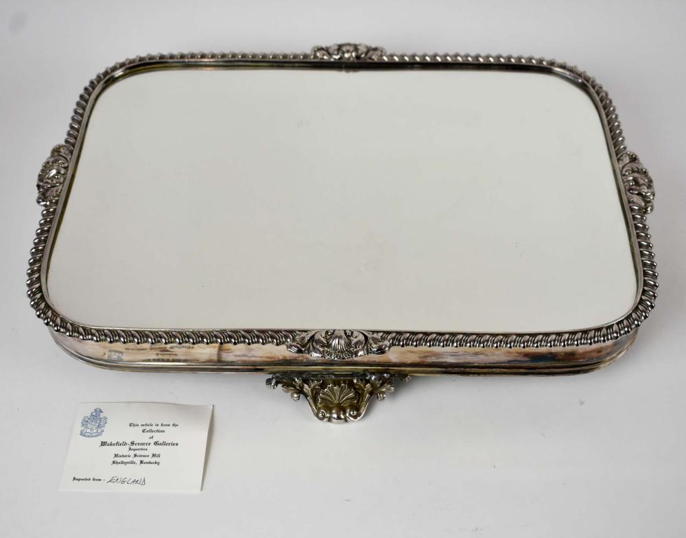 MATTHEW BOLTON SILVER PLATE MIRRORED