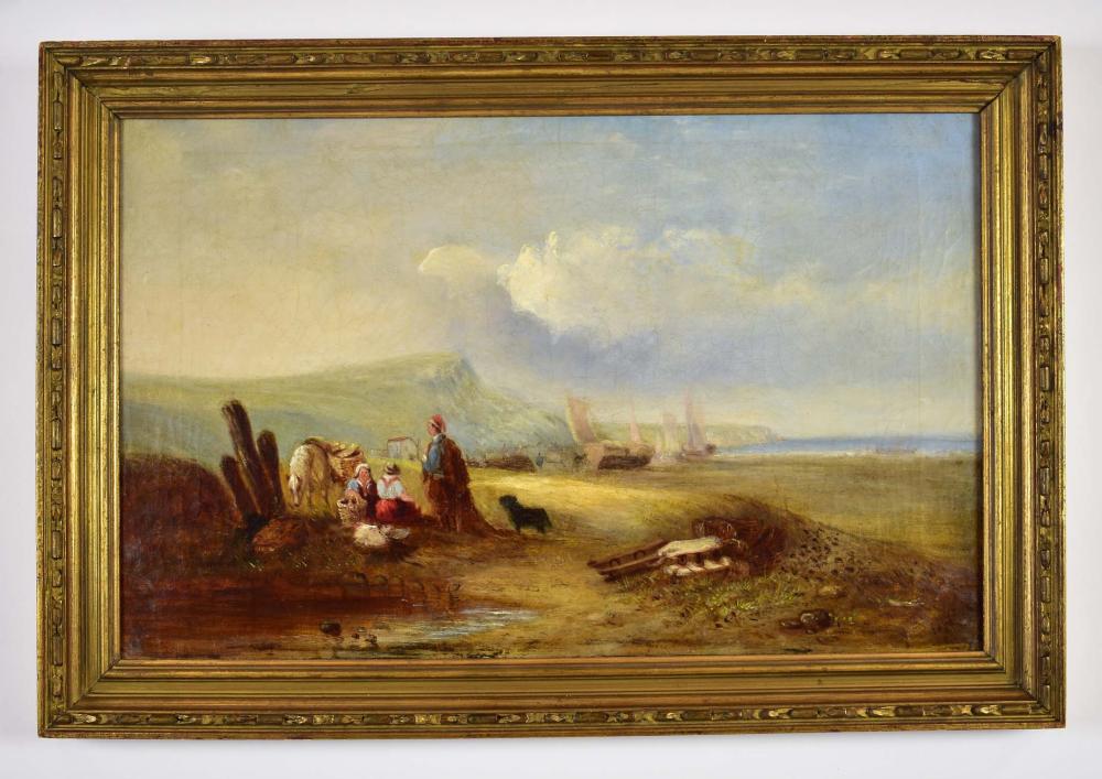 ENGLISH SCHOOL 19TH CENTURY PAINTINGFigures 3546c5