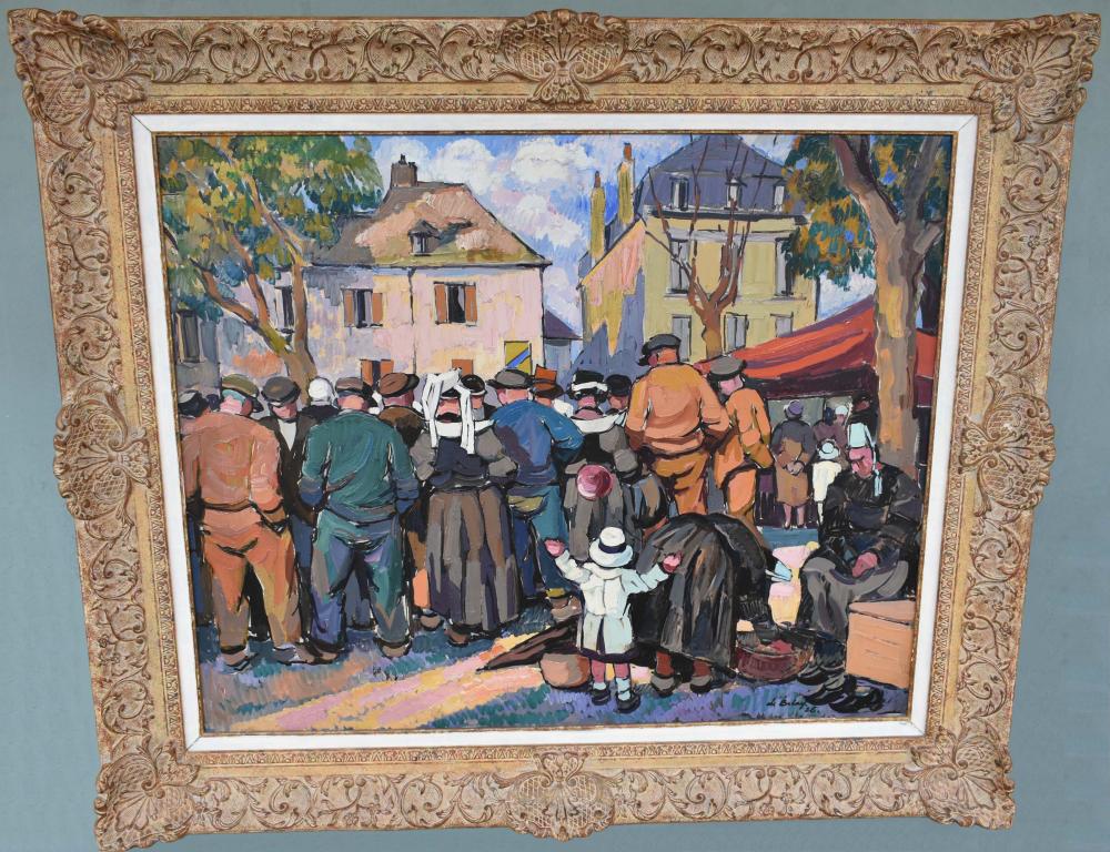 PIERRE DE BELAY FRENCH 1890 1947 Market 3547d0