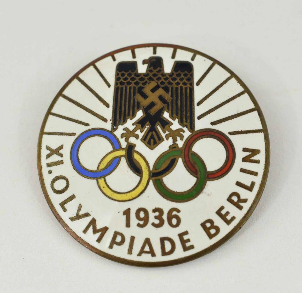 XL OLYMPIADE BERLIN 1936 ENAMEL 3547dc