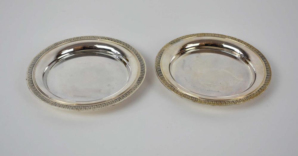 PAIR OF CHRISTOFLE SILVER PLATE