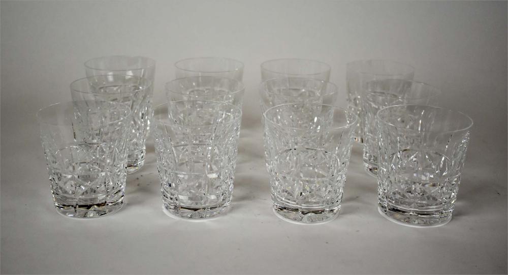 SET OF TWELVE WATERFORD CUT GLASS