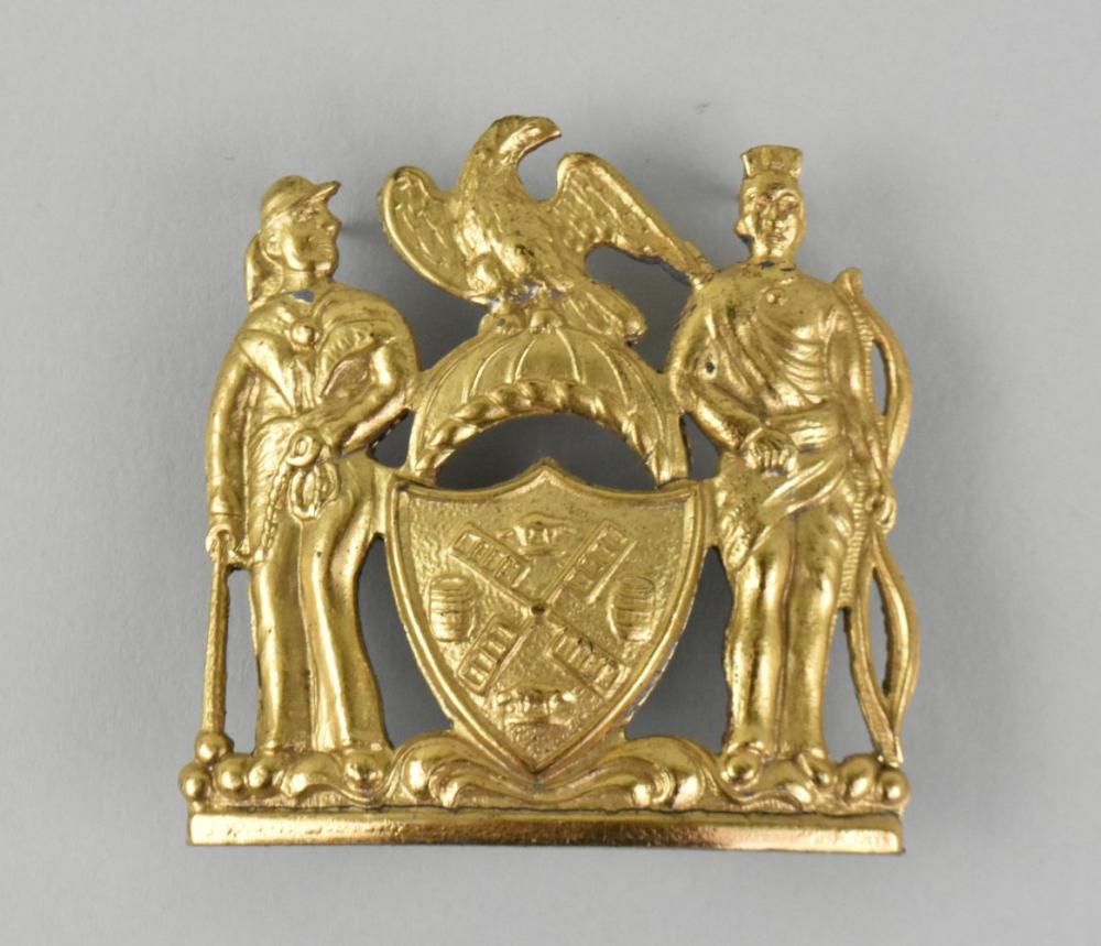 GILT METAL SEAL OF THE CITY OF