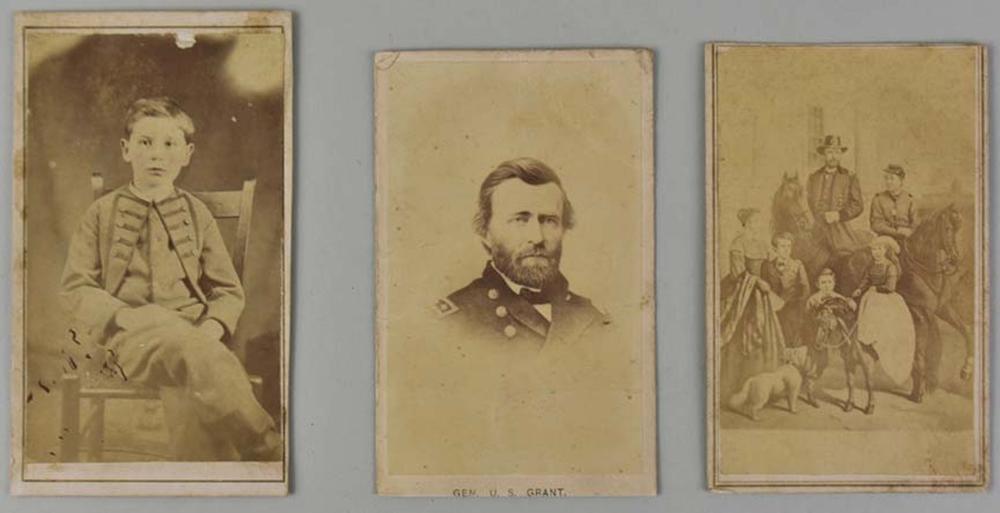 THREE CARTE DE VISTE OF ULYSSESS S.