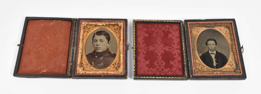 CIVIL WAR ERA TWO AMBROTYPES OF 354879