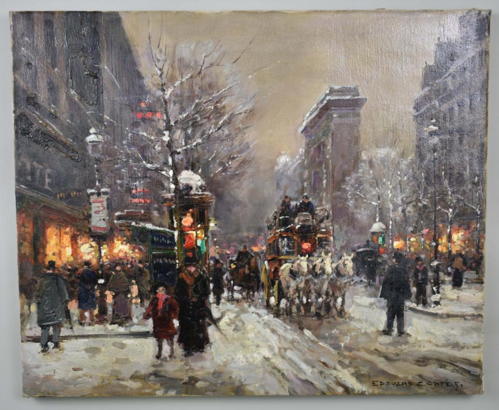 ATTRIBUTED TO EDOUARD CORTES (FRENCH.