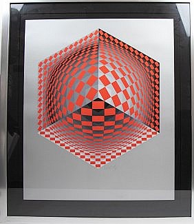 VICTOR VASARELY FRENCH HUNGARIAN  3549d3