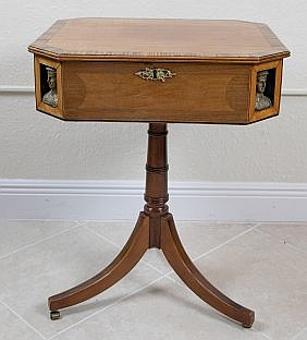 REGENCY PARCEL GILT INLAID SATINWOOD 3549d6